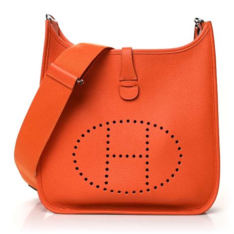 hermes chain bag crossbody|hermes evelyne bag price 2022.